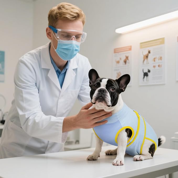 Kuoser Recovery Suit for Dogs Cats After Surgery, Professional Pet Recovery - Image 6