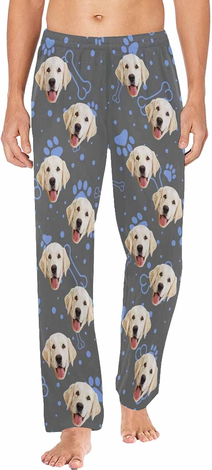 MyPupSocks Personalized Face Pajamas Pants Photo Pajama Bottoms by MyPupSocks