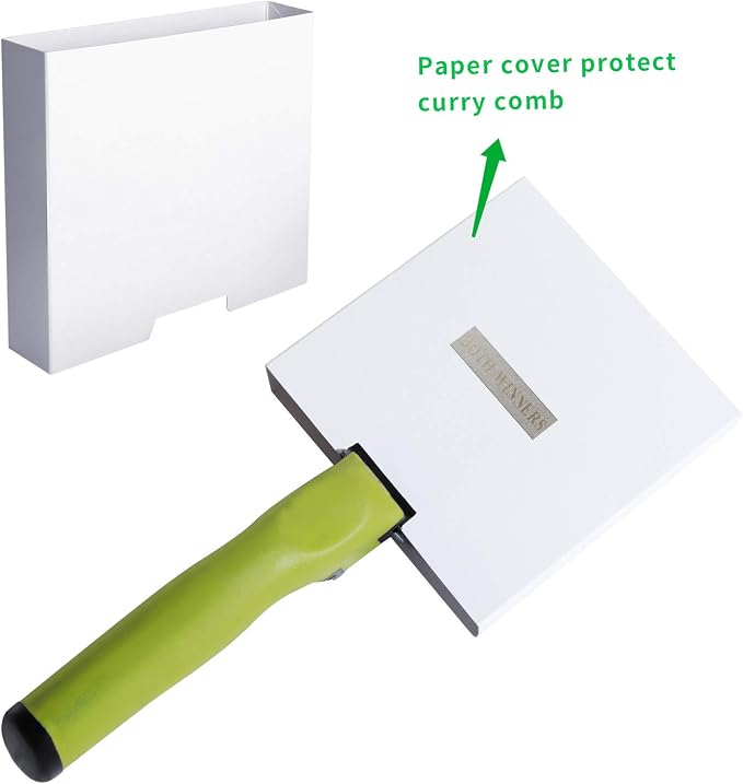 Reversible Stainless Steel Curry Comb - Image 5
