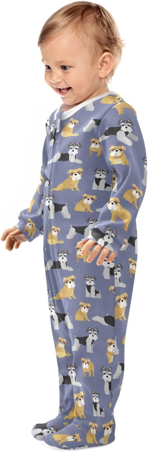 Baby Sleepers For Girl Boys Newborn Baby Play One-Piece Footies For 0-24 Months - Image 3
