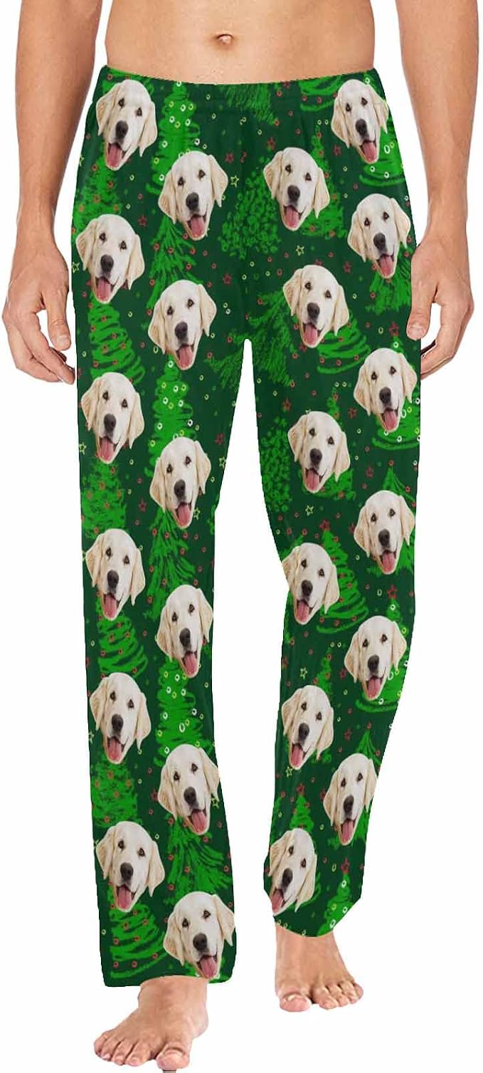 MyPupSocks Personalized Face Pajamas Pants Photo Pajama Bottoms by MyPupSocks