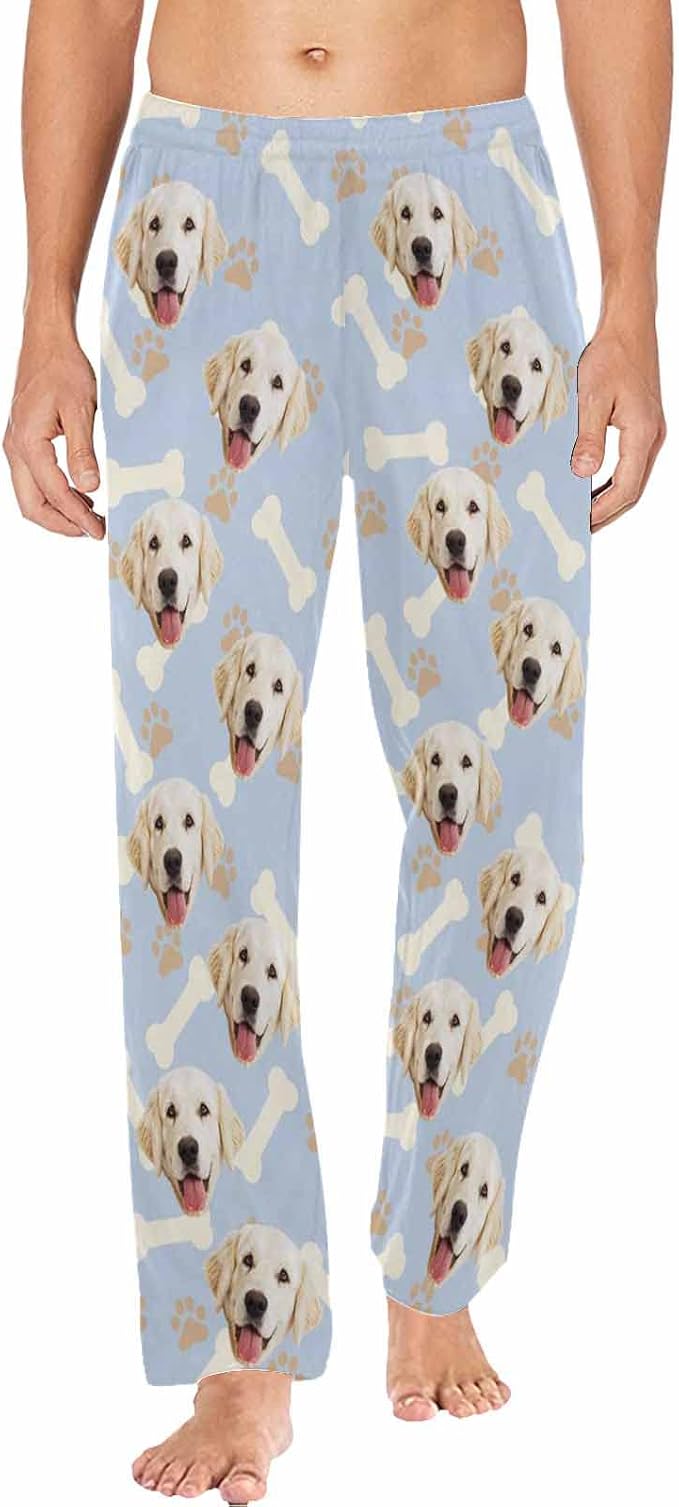MyPupSocks Customized Face Pajamas Pants Photo Pajama Bottoms by MyPupSocks