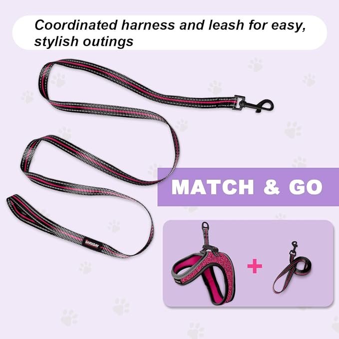 Cat Harness and Leash Set, Escape Proof Kitten Harness, Step in Adjustable Soft - Image 8