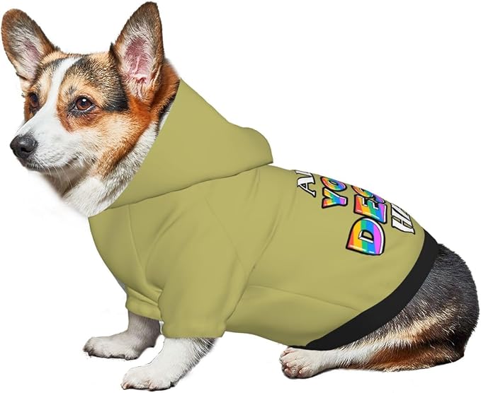 Personalized Dog Hooded Sweatshirt, Custom Pet Pullover Hoodie Design Your Own - Image 6