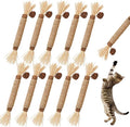 Cat Toys 10Pack Silvervine Chew Stick Kitten Treat Catnip Matatabi Toy Kitty by GREMBEB