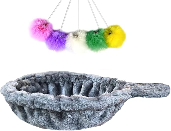 SHENGOCASE 14.6" Grey Nest Basket Lounger Hammock Bed by SHENGOCASE