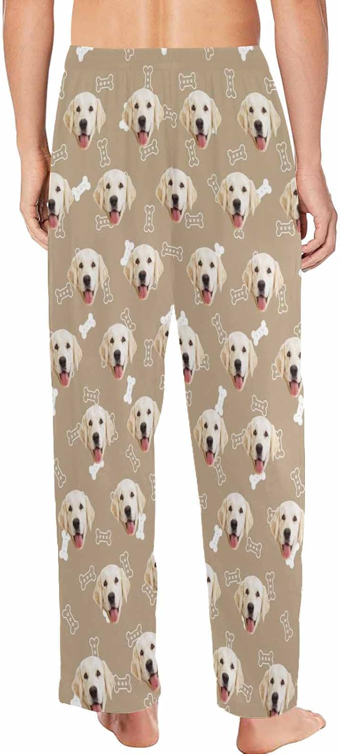 MyPupSocks Customized Face Pajamas Pants Photo Pajama Bottoms - Image 2
