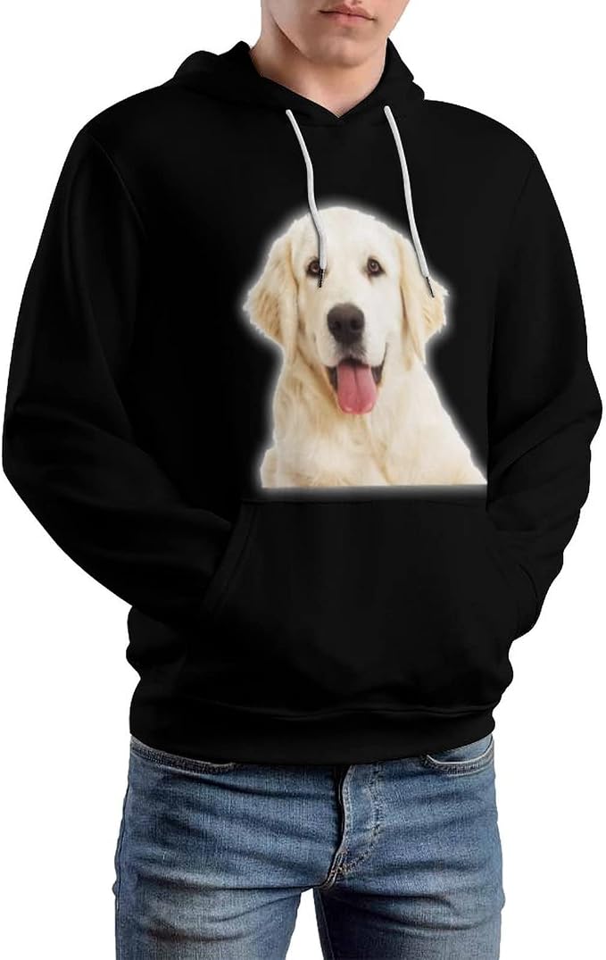 Artsadd Custom Face Unisex athletic Pockets Sweatshirt Loose Hoodie Custom by Artsadd