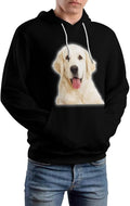 Artsadd Custom Face Unisex athletic Pockets Sweatshirt Loose Hoodie Custom by Artsadd