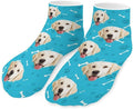 Personalized Ankle Socks with Face Custom Photo Socks Low Cut Ankle Socks by Unknown