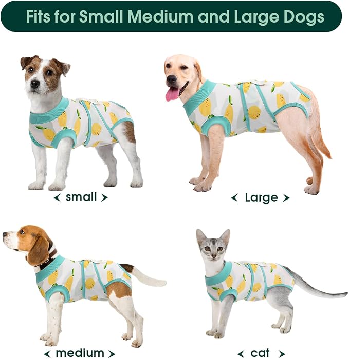 Kuoser Recovery Suit for Dogs Cats After Surgery, Professional Pet Recovery - Image 3