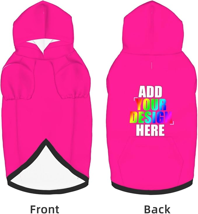 Personalized Pet Sweatshirt, Custom Dog Hooded - Image 5