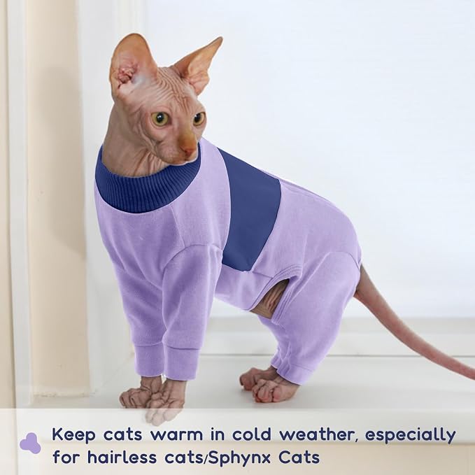 QBLEEV Cat Clothes, Soft Cat Sweaters - Image 5