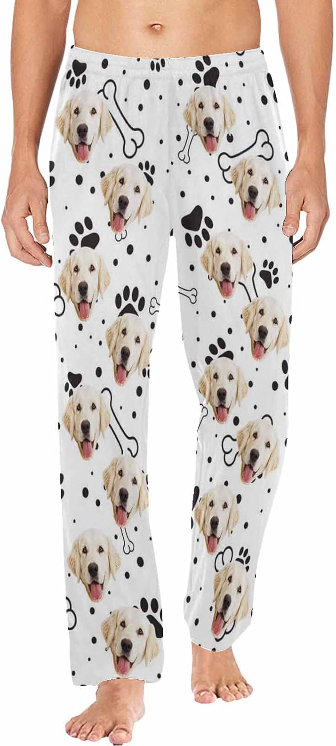 MyPupSocks Personalized Face Pajamas Pants Photo Pajama Bottoms by MyPupSocks