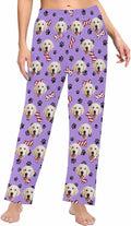 Custom Face Pajamas Pants Personalized Nightwear Bottoms by MyPupSocks