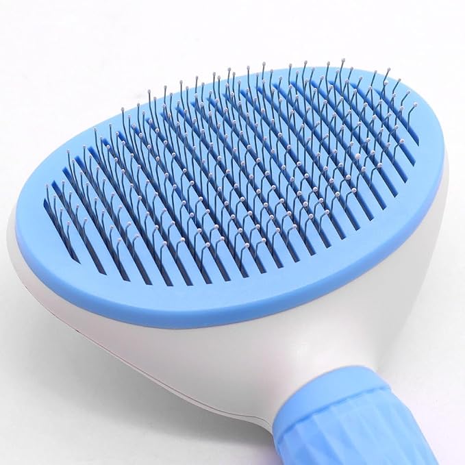 Pet Grooming Comb for Cats, Metal Pin Brush, Detangling and Deshedding Tool - Image 4