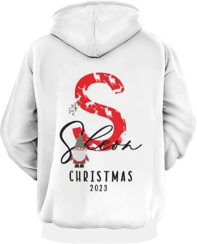 Artsadd Custom Face Unisex athletic Pockets Sweatshirt Loose Hoodie Custom - Image 2