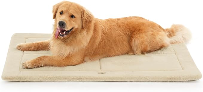 Made4Pets Dog Crate Pad Bed for Large Dogs, Washable & Reversible, Anti-Slip by Made4Pets