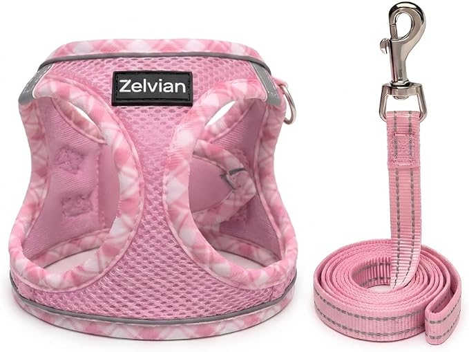 Cat Harness and Leash Set for Walking, Escape Proof Adjustable Soft Mesh Kitten - Image 2