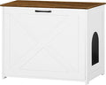 Dwanton Cat Litter Box Furniture Hidden, Cat Litter Box Enclosure, Reversible by DWANTON