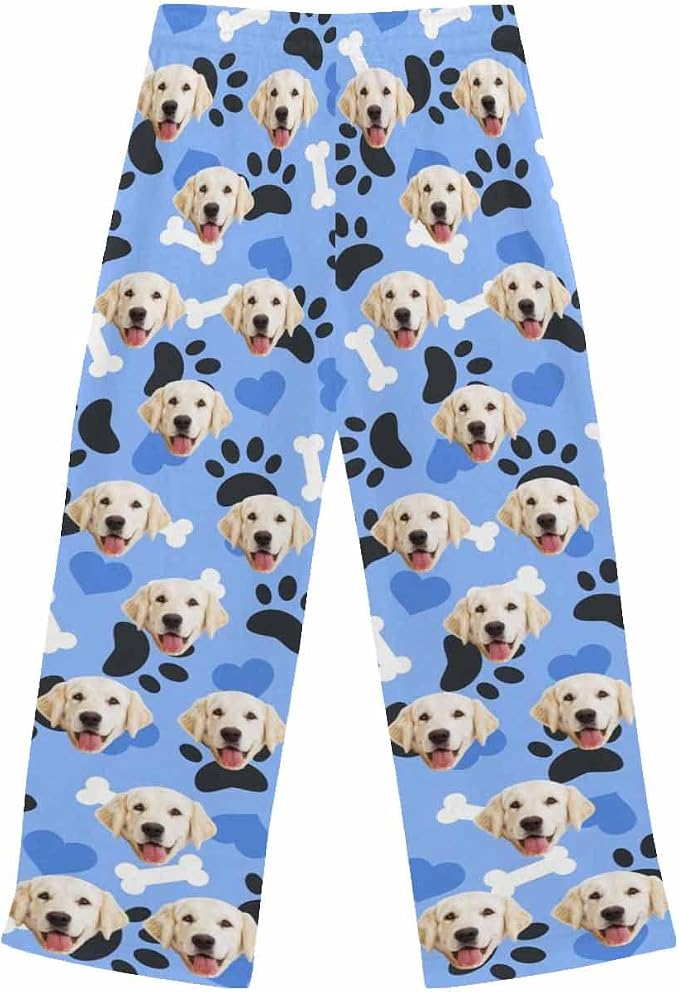 Custom Face Pajamas Pants Personalized Nightwear Bottoms - Image 3