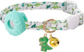 Breakaway Cat Collar with Airtag Holder, Kitten Collar with Apple Air Tag by Bencacawinstyle