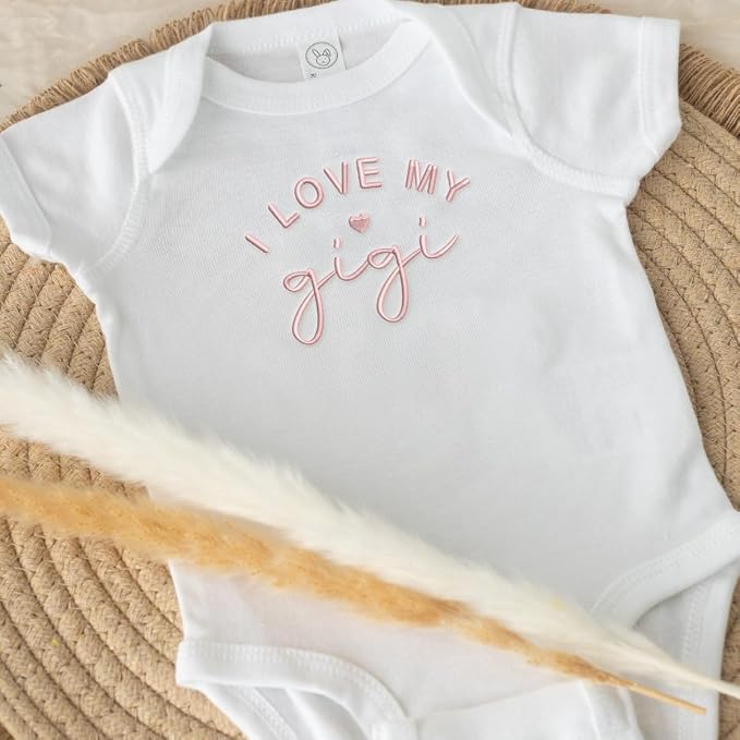 COUPLEHOODIES Personalized Baby Onesie Bodysuit – Custom Embroidery Gift - Image 4