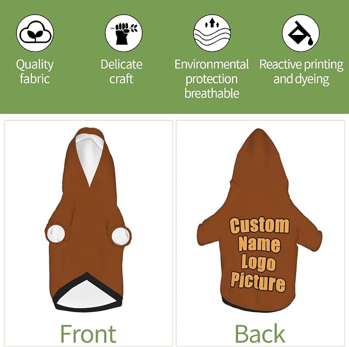 Custom Basic Dog Hoodies Sweatshirt - Image 6