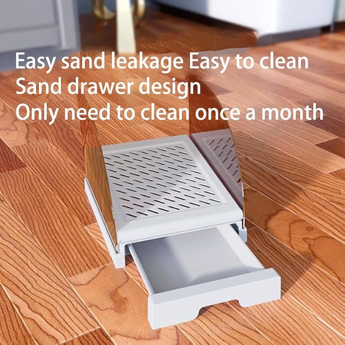 Plastic Inclined Steps Assist in Using Various Sizes of cat Litter Boxes. - Image 4