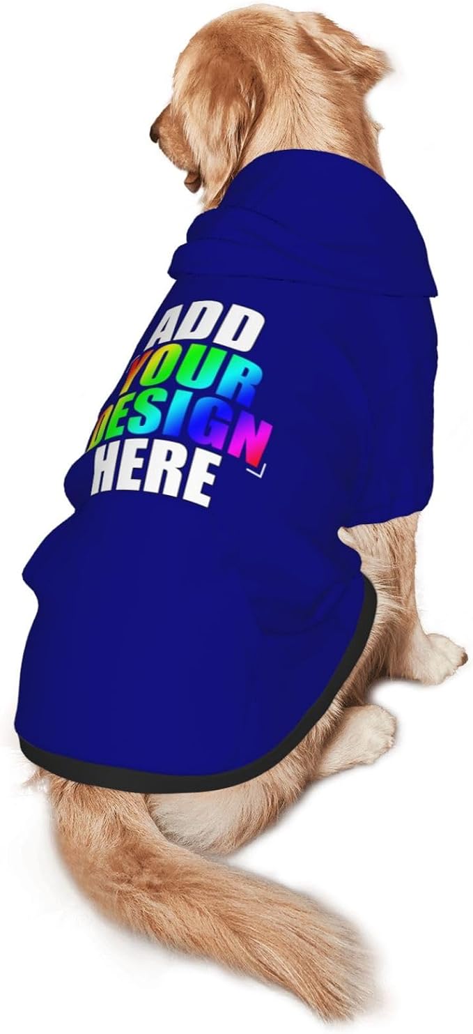Personalized Pet Sweatshirt, Custom Dog Hooded - Image 2