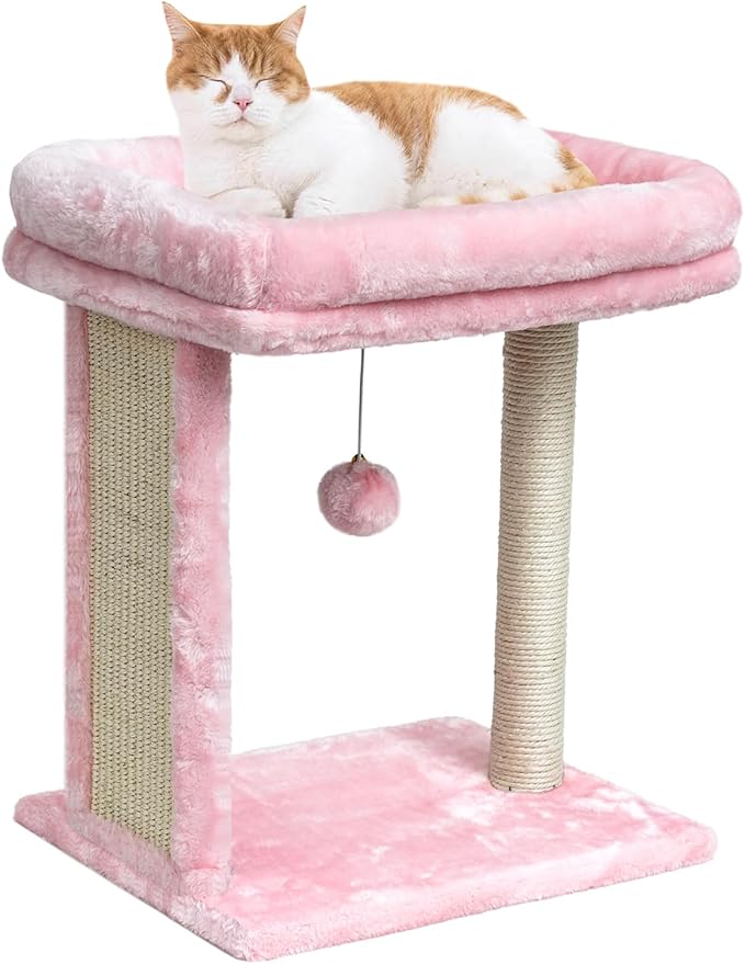 SYANDLVY Small Cat Tree for Indoor Cats, Scratching Board by SYANDLVY