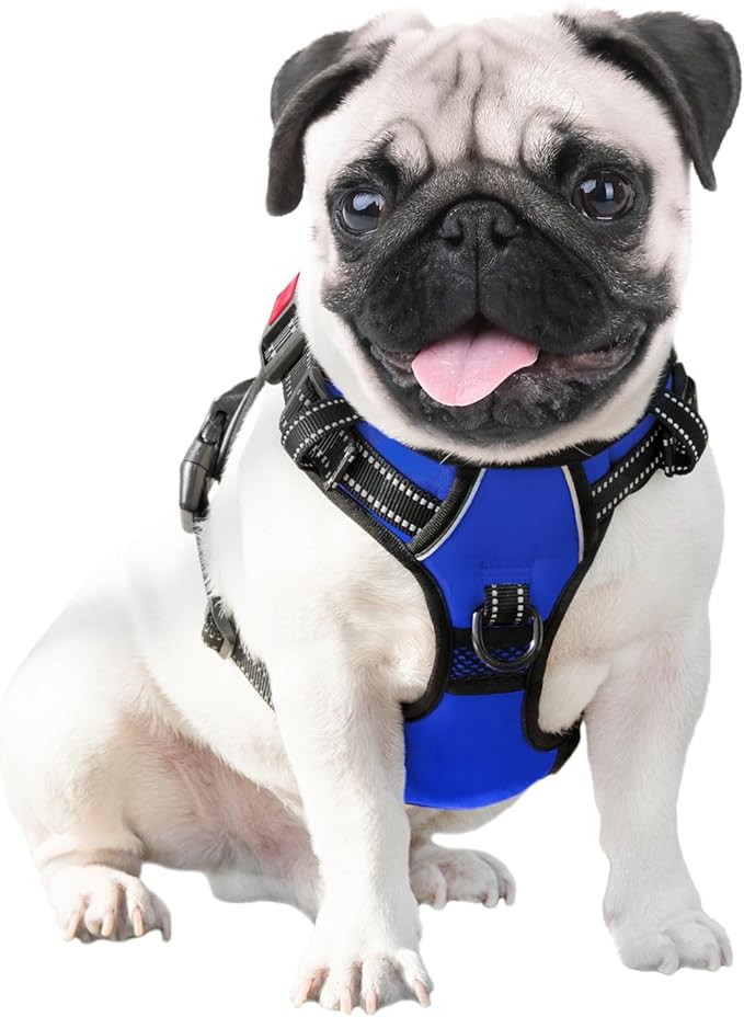 PHOEPET No Pull Dog Harness Medium Reflective Front Clip Vest - Image 6