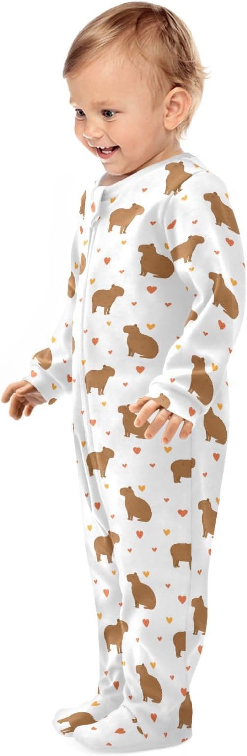 Baby Sleepers For Girl Boys Newborn Baby Play One-Piece Footies For 0-24 Months - Image 3