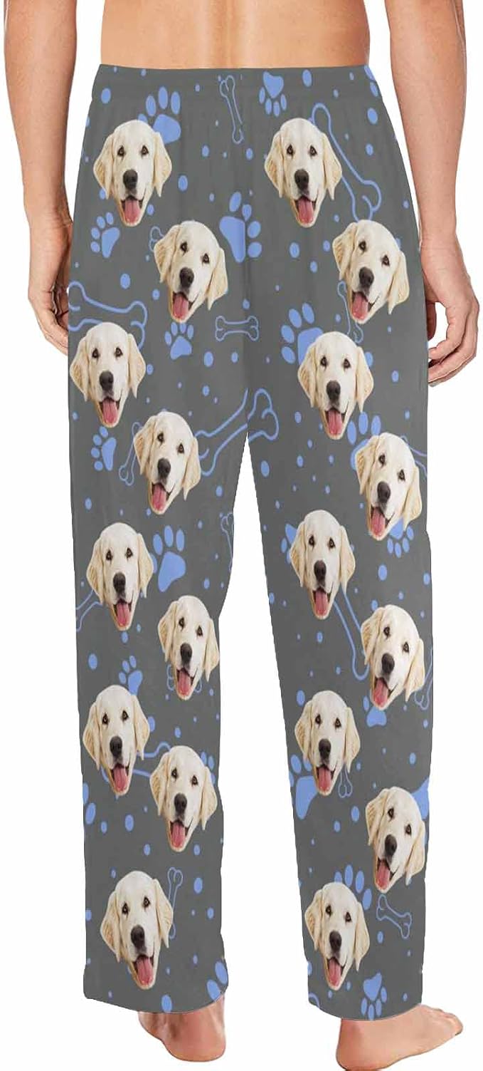 MyPupSocks Personalized Face Pajamas Pants Photo Pajama Bottoms - Image 2