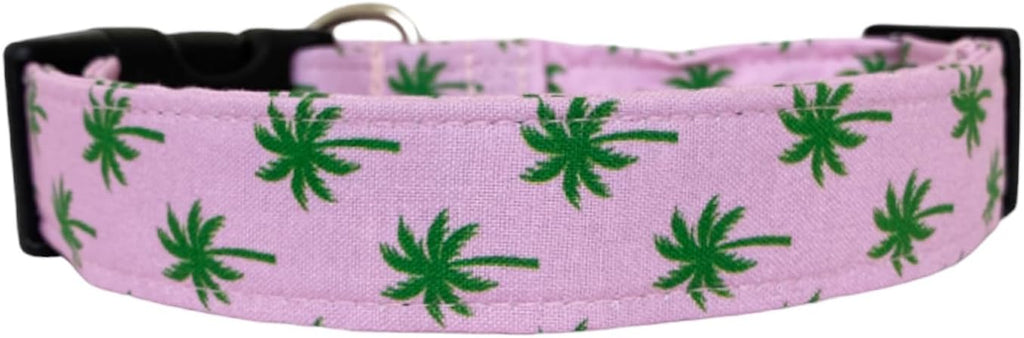 Palm Trees Dog Collar) by Collars+by+Design