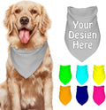 Customize Pet Scarfs Custom Dog Bandana Add Your Photo Name Text Image by VYXONIA