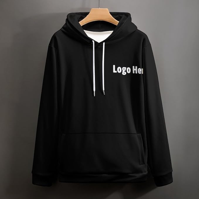 Artsadd Custom Face Unisex athletic Pockets Sweatshirt Loose Hoodie Custom - Image 4