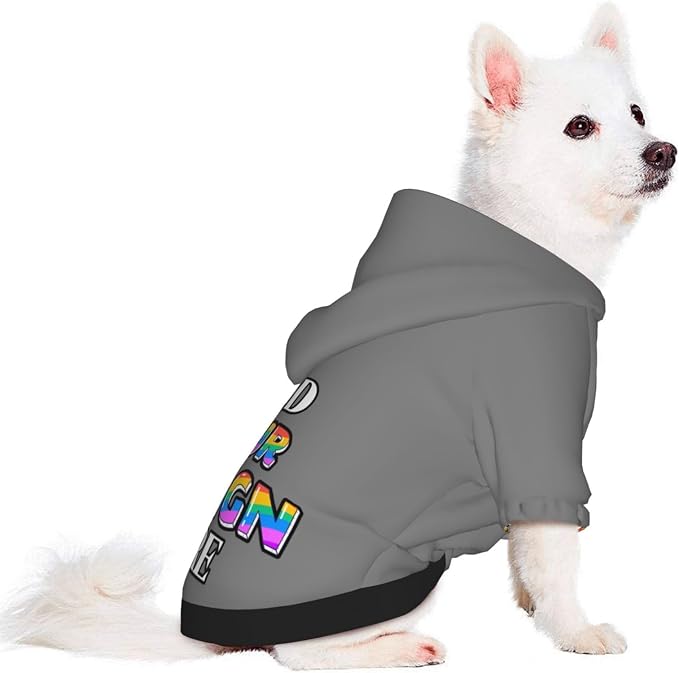 Dog Hoodie Design Your Own Personalized Pet Hoodies Small Pets Wear Shirt - Image 2