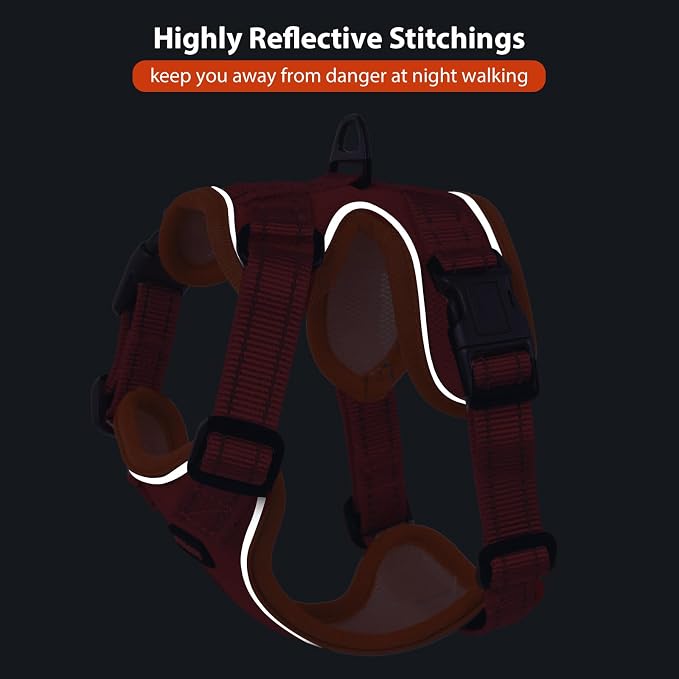 Rttochfy Cat Harness and Leash Set, Adjustable and Reflective Cat Vest - Image 4