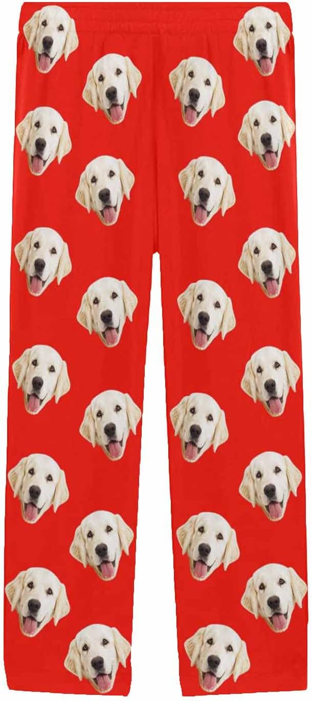 MyPupSocks Personalized Face Pajamas Pants Photo Pajama Bottoms - Image 3