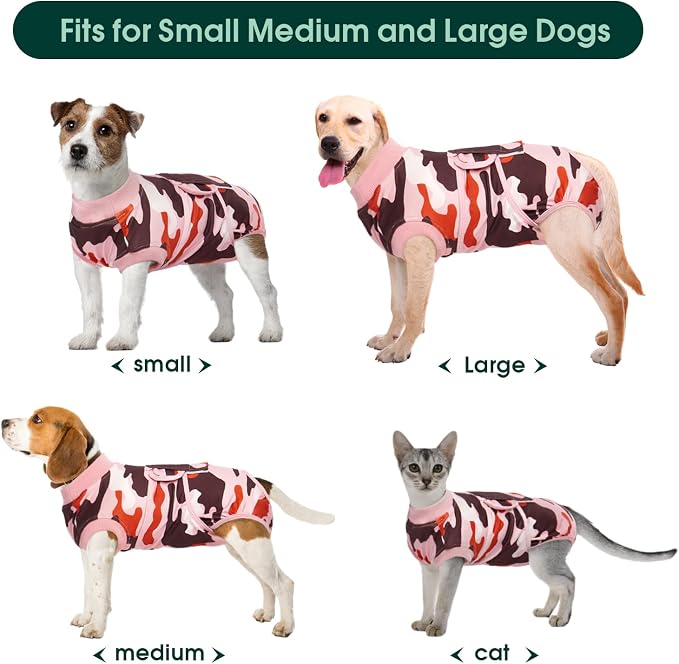 Kuoser Recovery Suit for Dogs Cats After Surgery, Professional Pet Recovery - Image 3