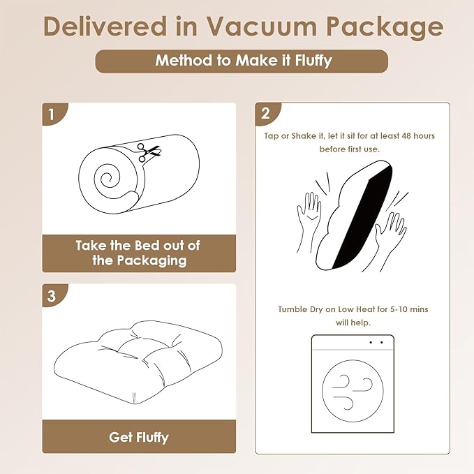 EHEYCIGA Fluffy XXL Dog Crate Pad, Plush Faux Fur Crate Bed - Image 8