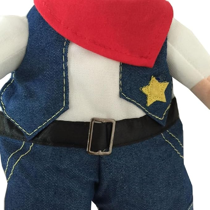 NACOCO Cowboy Costume with Hat for Cat and Small Dog - Image 3