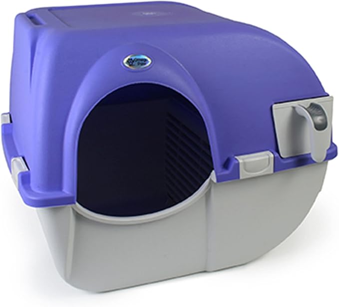 Omega Paw Roll 'n Clean Plastic Indoor Outdoor Automatic Self Cleaning Litter - Image 5