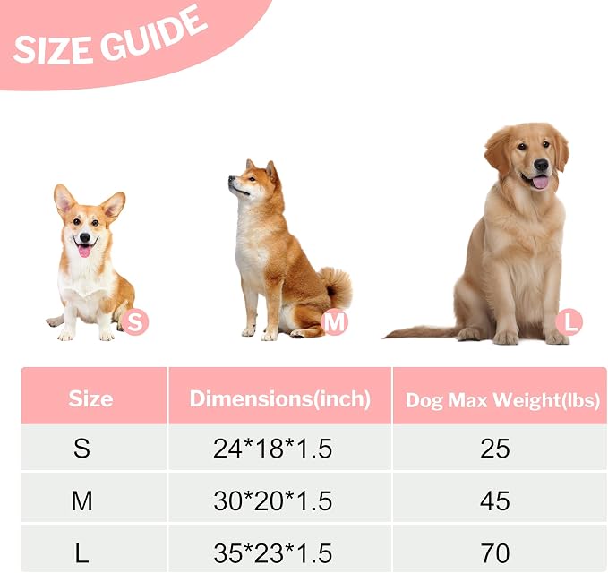 Dog Bed Crate Mat, Soft Durable Washable Anti-Slip Kennel Pad - Image 4