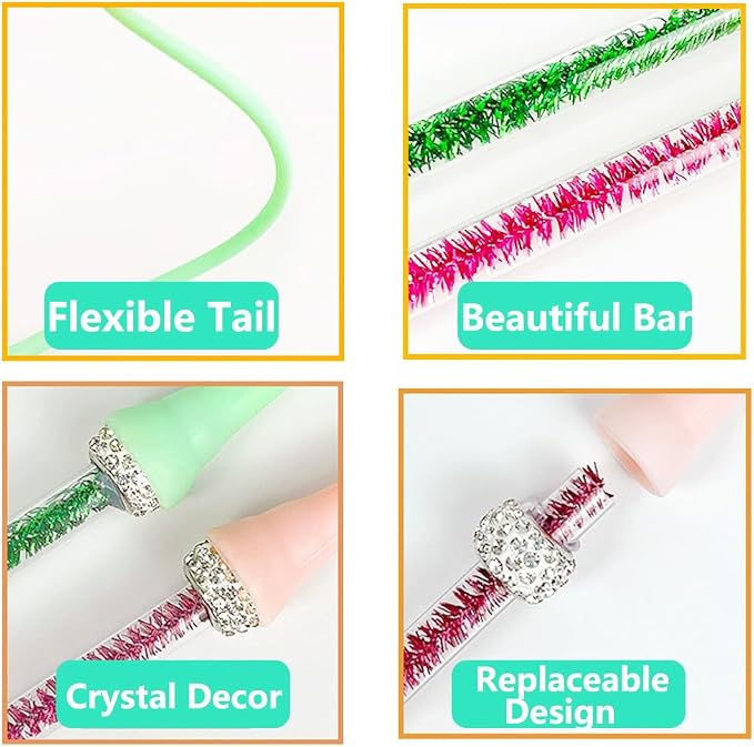 4PCS Silicone Cat Wand Toy, Interactive Cat Toys - Image 5