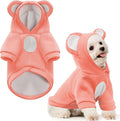 Small Dog Hoodie Soft Warm Fleece Fall Winter Dog Clothes Cute Puppy Sweaters by HRTTSY
