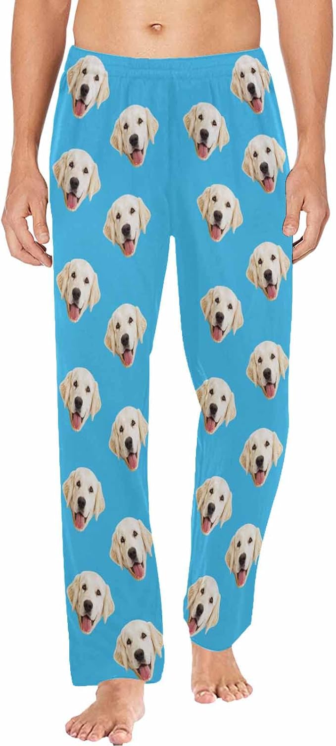 MyPupSocks Personalized Face Pajamas Pants Photo Pajama Bottoms by MyPupSocks