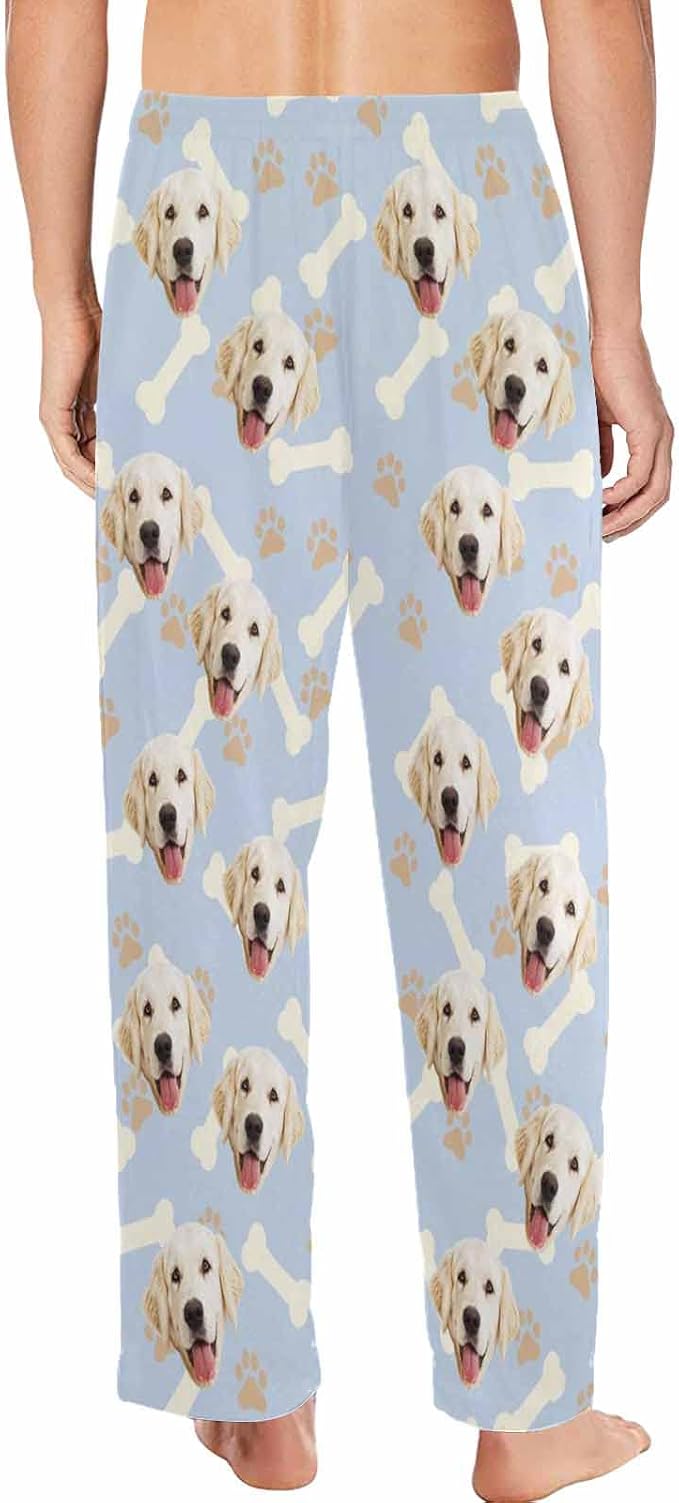 MyPupSocks Customized Face Pajamas Pants Photo Pajama Bottoms - Image 2