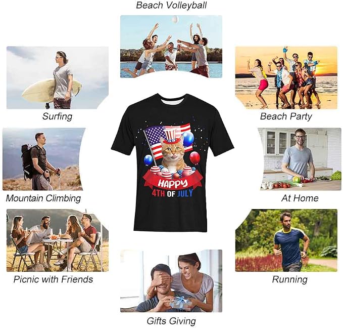 Custom T Shirts with Face Photo Text Pet Shirt - Image 5